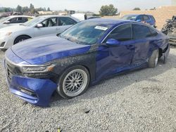 Salvage cars for sale at Mentone, CA auction: 2019 Honda Accord Sport