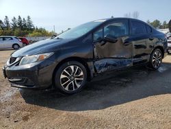 Salvage cars for sale at Bowmanville, ON auction: 2014 Honda Civic LX