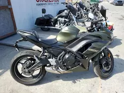 Salvage motorcycles for sale at Los Angeles, CA auction: 2024 Kawasaki EX650 P