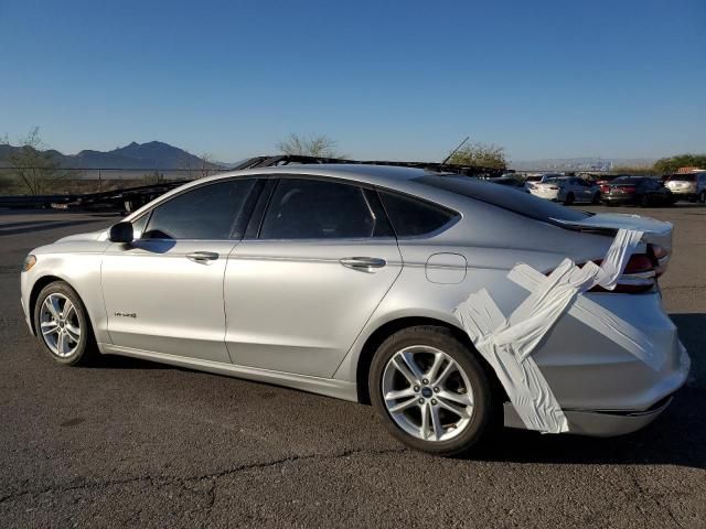 2018 Ford Fusion SE Hybrid