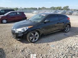 Salvage cars for sale at Kansas City, KS auction: 2017 Hyundai Veloster