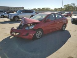 Hyundai salvage cars for sale: 2013 Hyundai Accent GLS