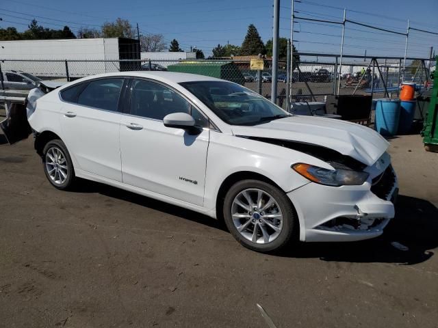 2018 Ford Fusion SE Hybrid