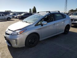 Salvage cars for sale at Hayward, CA auction: 2014 Toyota Prius