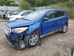 Ford salvage cars for sale: 2017 Ford Escape SE