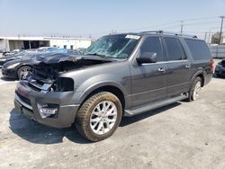 Ford salvage cars for sale: 2017 Ford Expedition EL Limited