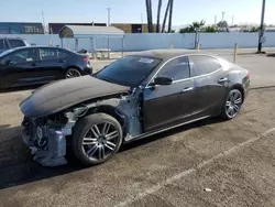 Salvage cars for sale at Van Nuys, CA auction: 2017 Maserati Ghibli