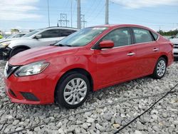 Salvage cars for sale from Copart New Orleans, LA: 2017 Nissan Sentra S