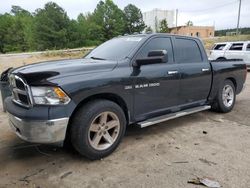 Salvage trucks for sale at Gaston, SC auction: 2011 Dodge RAM 1500