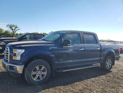 Salvage cars for sale at Des Moines, IA auction: 2016 Ford F150 Supercrew