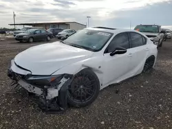 Salvage cars for sale at Temple, TX auction: 2022 Lexus IS 350 F Sport