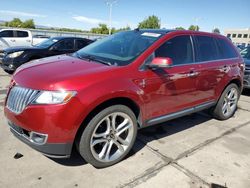 Salvage cars for sale at Littleton, CO auction: 2013 Lincoln MKX