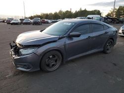 Salvage cars for sale at Denver, CO auction: 2016 Honda Civic EX