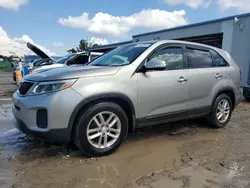 Salvage cars for sale at Riverview, FL auction: 2014 KIA Sorento LX