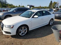 Vehiculos salvage en venta de Copart Ontario Auction, ON: 2015 Audi A4 Prestige