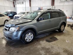 Salvage cars for sale at Franklin, WI auction: 2010 Dodge Journey SE