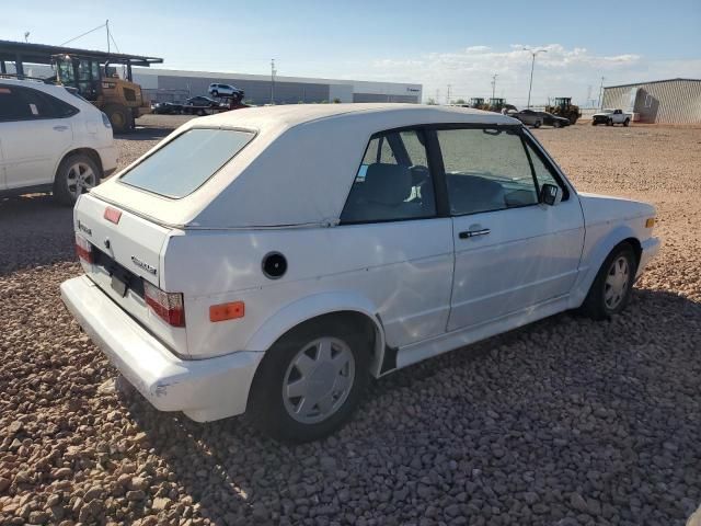 1989 Volkswagen Cabriolet