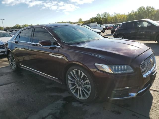 2017 Lincoln Continental Reserve