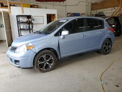 Salvage cars for sale at Ham Lake, MN auction: 2010 Nissan Versa S