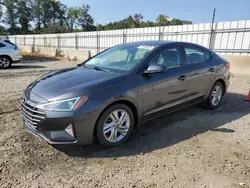 Salvage cars for sale at Spartanburg, SC auction: 2020 Hyundai Elantra SEL