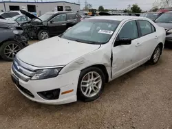 Salvage cars for sale at Elgin, IL auction: 2011 Ford Fusion S