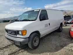 Ford Econoline e150 van 1/2 to Vehiculos salvage en venta: 2006 Ford Econoline E150 Van 1/2 TON