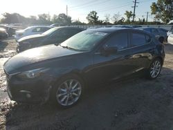 Salvage cars for sale at Riverview, FL auction: 2015 Mazda 3 Grand Touring