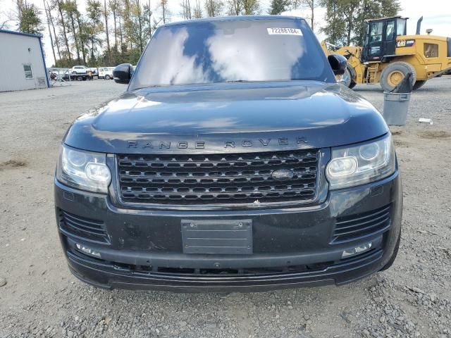 2016 Land Rover Range Rover Supercharged