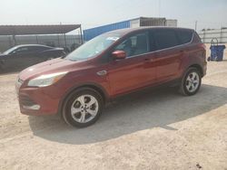 Salvage cars for sale at Andrews, TX auction: 2015 Ford Escape SE