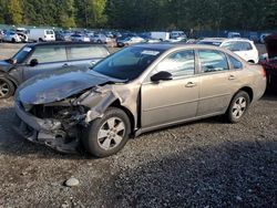 Chevrolet salvage cars for sale: 2007 Chevrolet Impala LT