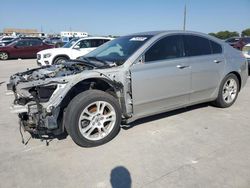 Salvage cars for sale at Grand Prairie, TX auction: 2009 Acura TL