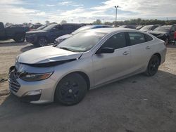 Salvage cars for sale at Indianapolis, IN auction: 2021 Chevrolet Malibu LS