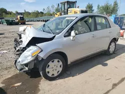 Salvage cars for sale at Duryea, PA auction: 2009 Nissan Versa S