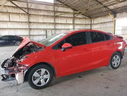 Chevrolet salvage cars for sale: 2017 Chevrolet Cruze LS