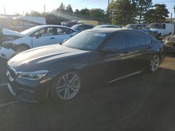 BMW salvage cars for sale: 2016 BMW 750 XI