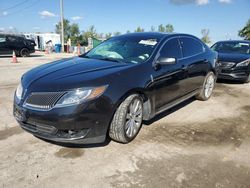 Salvage cars for sale at Pekin, IL auction: 2013 Lincoln MKS