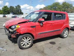 KIA salvage cars for sale: 2013 KIA Soul +