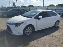 Toyota Corolla le Vehiculos salvage en venta: 2022 Toyota Corolla LE