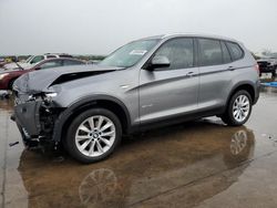 Salvage cars for sale at Grand Prairie, TX auction: 2016 BMW X3 SDRIVE28I