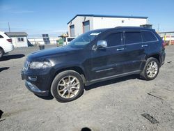 Jeep Grand Cherokee Summit salvage cars for sale: 2014 Jeep Grand Cherokee Summit