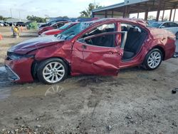 Salvage cars for sale at Riverview, FL auction: 2021 Toyota Camry LE