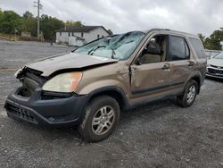 Salvage cars for sale at York Haven, PA auction: 2004 Honda CR-V EX