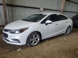 Chevrolet salvage cars for sale: 2017 Chevrolet Cruze Premier