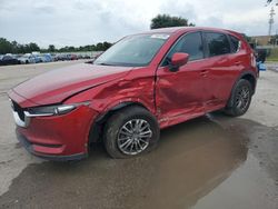 Salvage cars for sale at Orlando, FL auction: 2017 Mazda CX-5 Sport