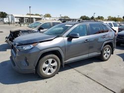 Salvage cars for sale at Sacramento, CA auction: 2021 Toyota Rav4 XLE