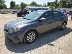 Salvage cars for sale at Wichita, KS auction: 2024 KIA Forte LX