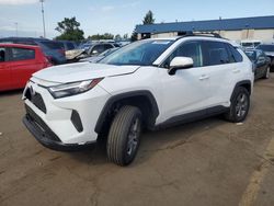 Salvage cars for sale at Woodhaven, MI auction: 2024 Toyota Rav4 XLE