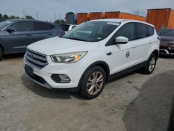 Salvage cars for sale at Bridgeton, MO auction: 2017 Ford Escape SE