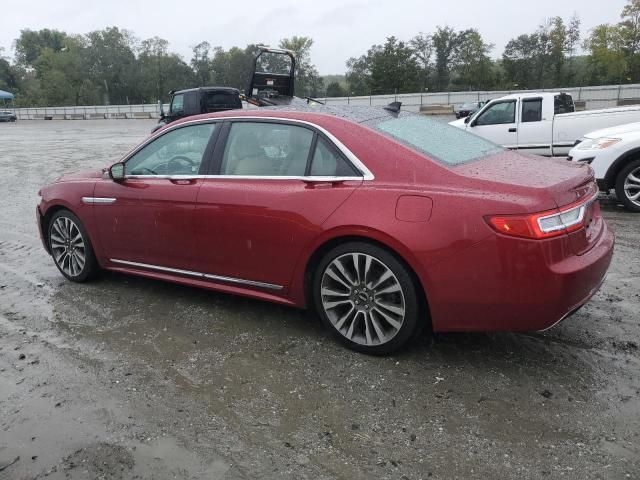 2019 Lincoln Continental Select