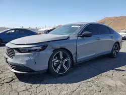 Salvage cars for sale at Colton, CA auction: 2024 Honda Accord Hybrid Sport